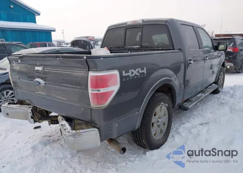 2013 Ford F-150 Lariat from USA, damaged, VIN 1FTFW1ET3DKD09361